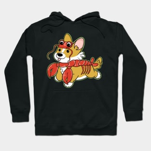 Corgi Lobster Hoodie